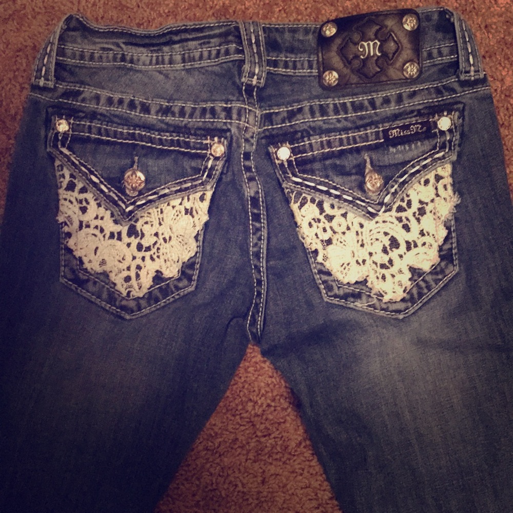Size 26 Miss Me Boot Cut Jeans